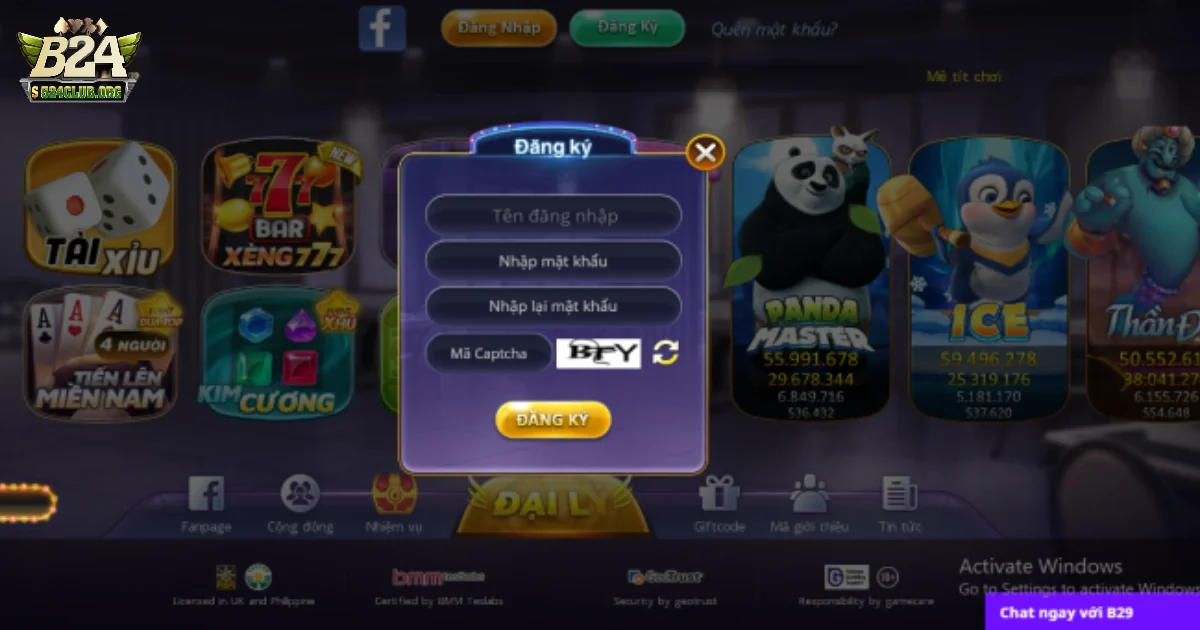 Đăng Ký Qua Email